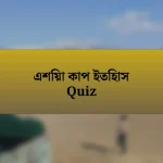 এশিয়া কাপ ইতিহাস Quiz